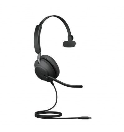 Jabra Evolve2 40 SE/Mono/USB-C/Drát/Černá