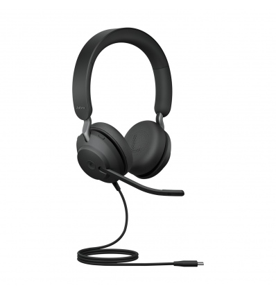 Jabra Evolve2 40 SE/Stereo/USB-C/Drát/MS/Černá