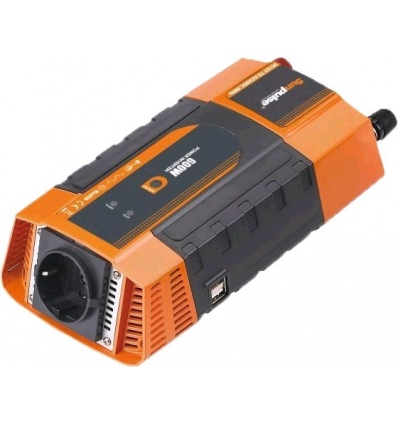 Měnič napětí Carspa PID400 12V/230V+USB 400W, modifikovaná sinus, digitální display