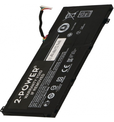 2-POWER Baterie 11,4V 4450mAh pro Acer Aspire VN7-571, VN7-572G, VN7-593G, VX5-591G, Spin SP314-51