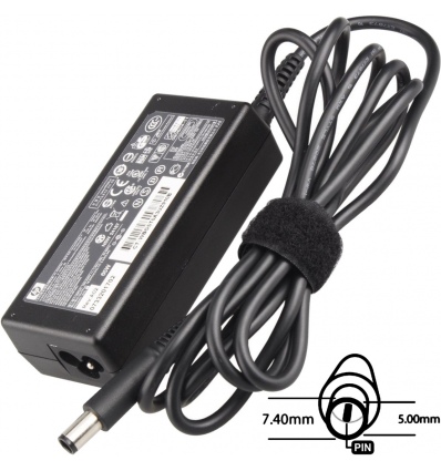 Napájecí adaptér 65W 18,5V, 7.4x5.0, originál HP