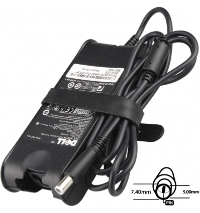 Napájecí adaptér 90W,19,5V 7.4x5.0, originál DELL