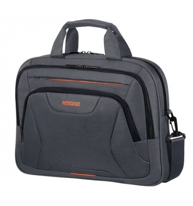 American Tourister AT WORK LAPTOP BAG 15.6" Black/Orange