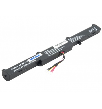 Baterie AVACOM pro Asus G553, GL753, N552 Li-Ion 14,4V 2600mAh 37Wh