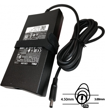 Napájecí adaptér 130W, 19,5V 4.5x3.0mm, originál DELL