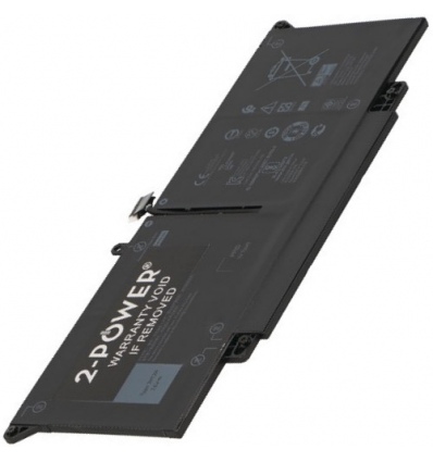 2-POWER Baterie 7,6V 6500mAh pro Dell Latitude 7310