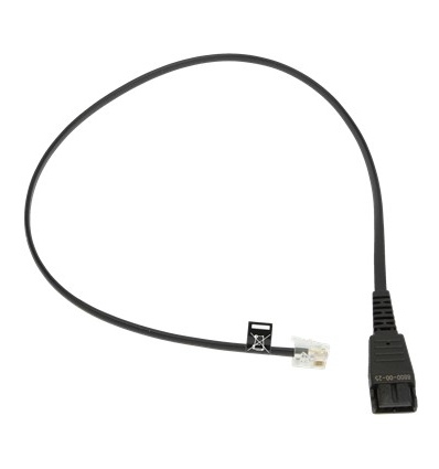 Jabra Cord, QD-RJ10, 0,5m, straight,Siemens