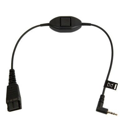 Jabra Cord, QD-Jack 2,5mm, 0,3m, straight