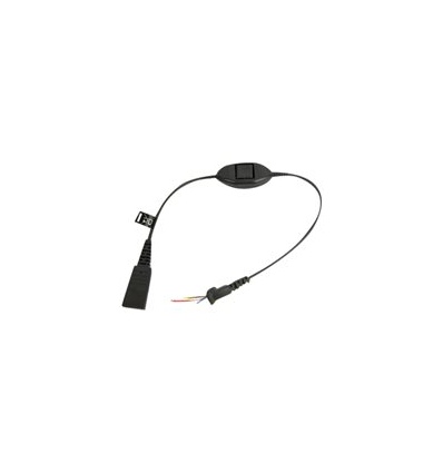 Jabra QD cord - Ascom Mute function (bez konekt)