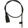 Jabra QD-RJ10, 0,5 m, straight