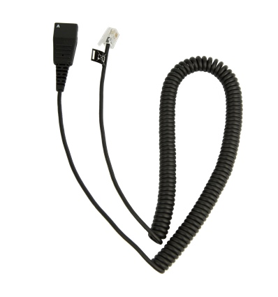 Jabra QD-RJ10, 0,5-2m, coiled - Cisco