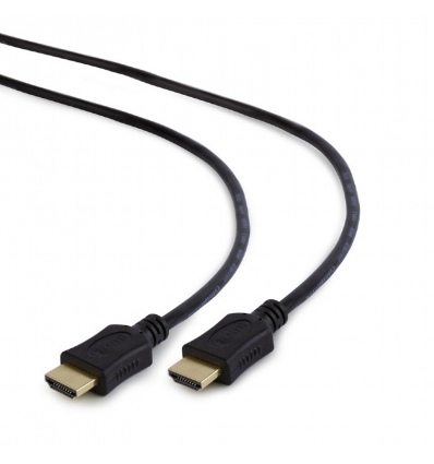 GEMBIRD kabel HDMI-HDMI 1,8m, 1.4, M/M stíněný, zlacené kontakty, CCS, ethernet, černý