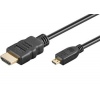 PremiumCord Kabel HDMI A - HDMI micro D, 5m