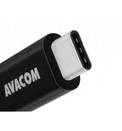 Kabel AVACOM TPC-100K USB - USB Type-C, 100cm, černá