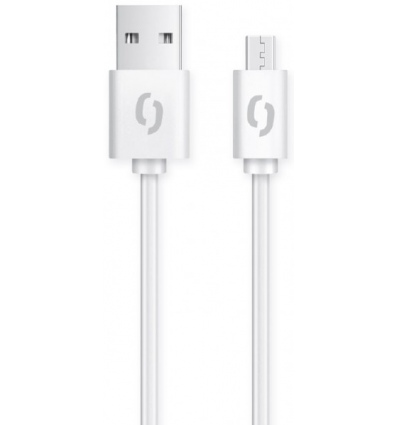 ALIGATOR Datový kabel 2A, Micro USB bílý