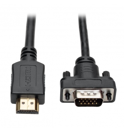 Tripplite Video kabel HDMI / VGA, Low-Profile HD15 (Samec/Samec), 0.9m