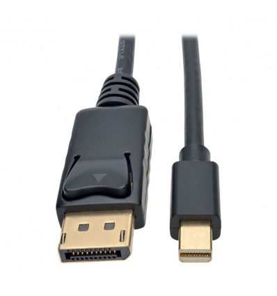 Tripplite Video kabel Mini DisplayPort / DisplayPort (Samec/Samec), 4K 60Hz, černá, 1.8m