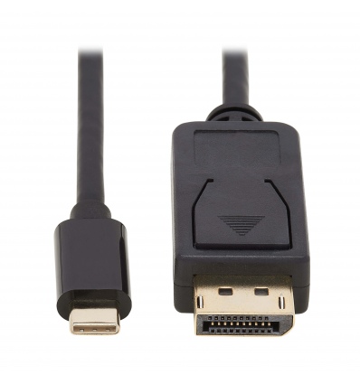 Tripplite Video kabel USB-C / DisplayPort s aretací, 4K 60Hz, HDR (Samec/Samec), 0.9m