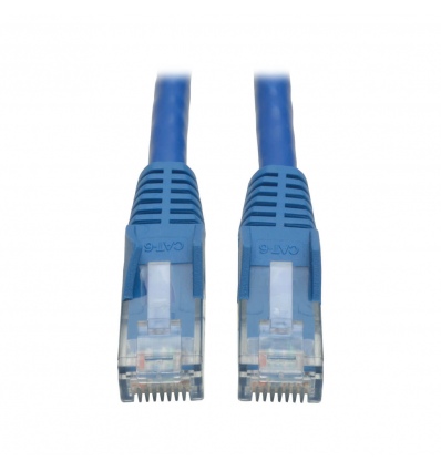 Tripplite Ethernetový kabel Cat6 Gigabit Snagless Molded (UTP) (RJ45 Samec/Samec), modrá, 0.31m