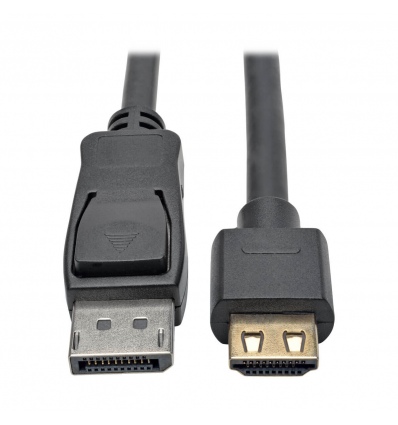 TrippliteVideo kabel aktivní adaptér DisplayPort1.2/HDMI uchop.konektor4K60Hz HDCP(Samec/Samec),1.8m