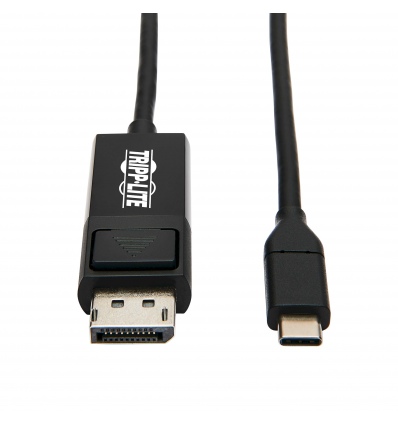 Tripplite Adaptér USB-C / DisplayPort, uzamykatelný konektor, 4K 60Hz, HDR (Samec/Samec), kabel 1.8m