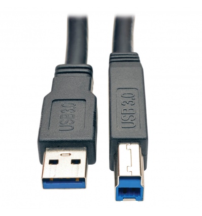 Tripplite Kabel USB-A / USB-B, USB 3.0, aktivní SuperSpeed Repeater (Samec/Samec), 7.62m