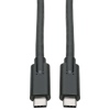 Tripplite Kabel USB-C (Samec/Samec), USB 3.1, Gen 1 (5Gb/s), 5A, kompatibilní Thunderbolt 3, 1.83m