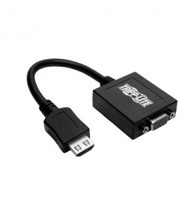 Tripplite Video adaptér HDMI / VGA + zvuk, pro počítače, (Samec/Samice), 15.2cm