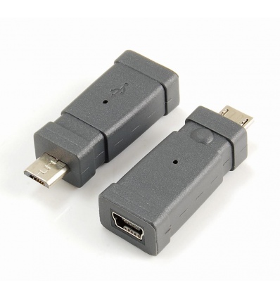 PremiumCord USB redukce Mini 5 PIN/female - Micro USB/male