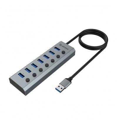 AKASA USB hub Connect 7 IPS 7-Port