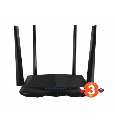 Tenda AC6 WiFi AC Router 1200Mb/s, VPN server/klient, WISP, Universal Repeater, 4x5dBi antény