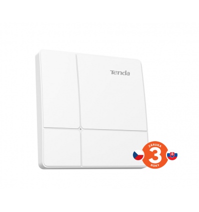 Tenda i24 WiFi-AC AP / Client+AP 1200Mb/s, 1x GLAN, 12xSSID, VLAN, aktivní PoE, stěna/strop