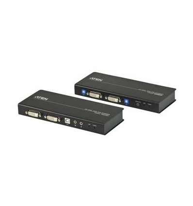 ATEN Extender PC-konzole Dual DVI až 60m ,USB