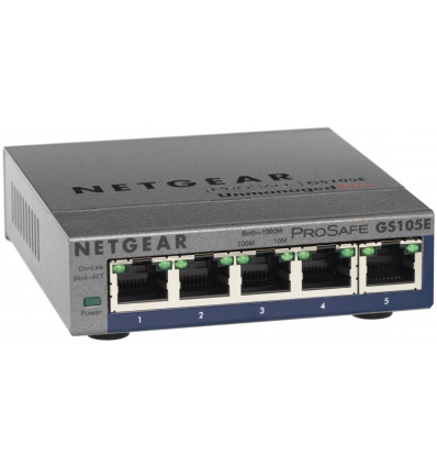 NETGEAR 5xGb Plus Switch,web monit.GS105E