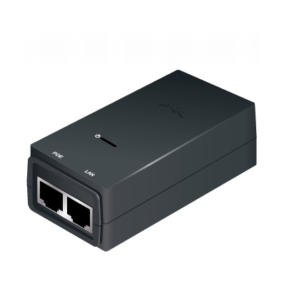 Ubiquiti POE-24, Gigabit PoE adpt.24V/0,5A (12W) vč.kabelu