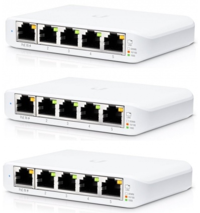 Ubiquiti USW-FLEX-MINI-3 - UniFi Switch Flex Mini 3-pack