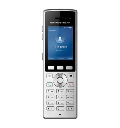 Grandstream WP822 SIP WiFi telefon, 2,4" bar. displ., 2SIP úč., BT, 3,5mm jack, Micro USB, Handover