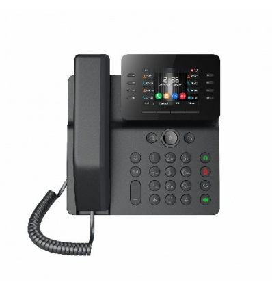 Fanvil V64 SIP telefon, 3,5"bar.disp., 12SIP, 21DSS tl., WiFi, BT, dual Gbit, PoE