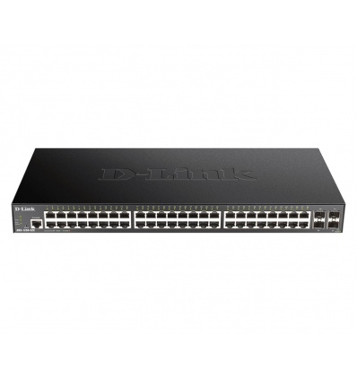 D-Link DGS-1250-52X 48-port Gigabit Smart Managed Switch with 4x 10G SFP+ ports