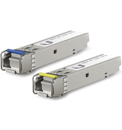 Ubiquiti UACC-OM-SM-1G-S-2 (UF-SM-1G-S) - 1G SFP, SM Module, BiDi, Simplex LC UPC, 2-Pack