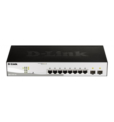 D-Link DGS-1210-10, 10-Port Gigabit Smart Switch with 2x SFP ports