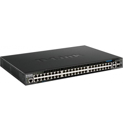 D-Link DGS-1520-52MP 44 ports GE PoE + 4 ports 2.5 GE PoE + 2 10 GE ports + 2 SFP+ Smart Mang. Sw.