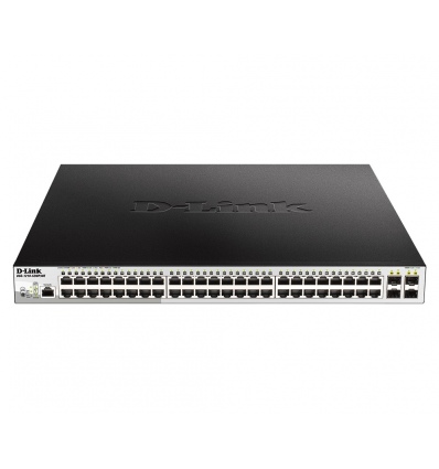 D-Link DGS-1210-52MP/ME/E 48x 1G PoE + 4x 1G SFP Metro Ethernet Managed Switch