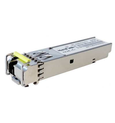 MaxLink 1.25G SFP optický modul, WDM(BiDi), SM, Tx1550/Rx1310nm, 3km, průmyslový -40C+85C, 1x LC,DDM