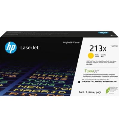 HP W2132X, yellow toner. kazeta HP LaserJet 213X