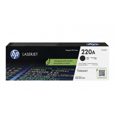 HP W2200A, black toner. kazeta HP LaserJet 220A