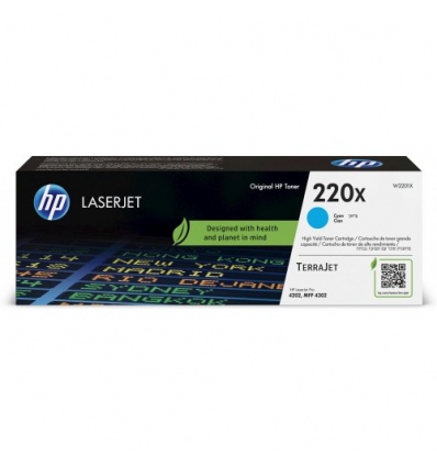 HP W2201X, cyan toner. kazeta HP LaserJet 220X