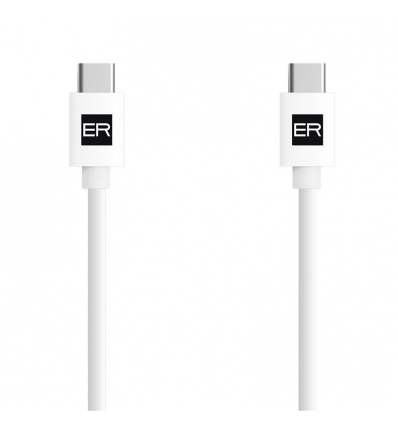 ER POWER kabel USB-C/C 3A 60W 120cm bílý