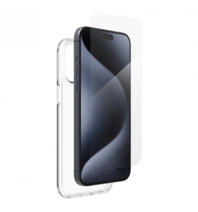 InvisibleShield Elite 360° sklo + kryt iPhone 15 Pro Max