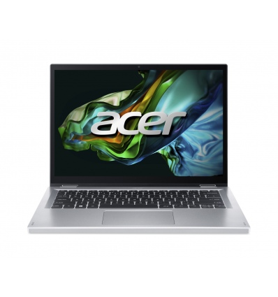 Acer Aspire 3 Spin 14/A3SP14-31PT/N100/14"/WUXGA/T/4GB/128GB SSD/UHD/W11S/Silver/2R